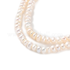 Нити из натурального культивированного пресноводного жемчуга PEAR-I007-02F-01