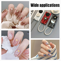 7-Style Custom Ahornblatt Legierung Strass Nail Art Nieten Cabochons&nbsp;MRMJ-WH0072-74