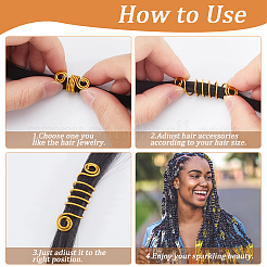 Наборы для плетения дредов из сплава своими руками&nbsp;DIY-WH20010-18G