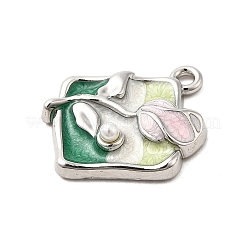 Подвески из эмали и сплава&nbsp;PALLOY-K020-20P-01