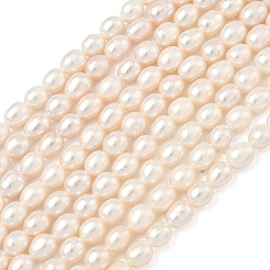 Brins de perles de culture d'eau douce naturelles&nbsp;PEAR-D003-01D-15