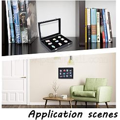 Scatole di presentazione per gioielli in velluto&nbsp;VBOX-WH0003-17
