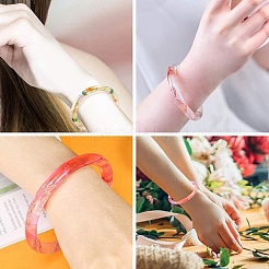 3шт 3 стиля силиконовые Молды для браслетов и колец своими руками&nbsp;AJEW-YW0001-54