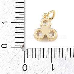Ottone micro spianare fascino zirconi&nbsp;KK-H525-02A-G