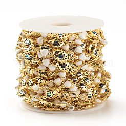 Эмалированное сердце и стеклянный жук CHC-E024-11G