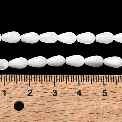 Natürlichen weißen Muschelperlen Stränge&nbsp;SH-CBAF49A-03