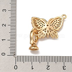 Латунное микропейв&nbsp;KK-U037-09G-02