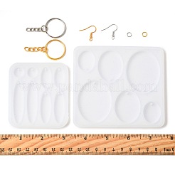 Наборы для самостоятельного изготовления сережек/брелоков&nbsp;DIY-FS0009-88