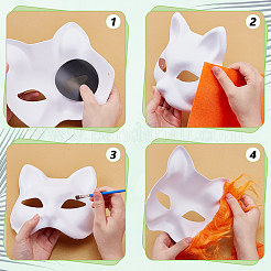 4шт 4-х цветный фетровый нетканый материал&nbsp;DIY-WR0004-93