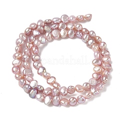 Нити из натурального культивированного пресноводного жемчуга&nbsp;PEAR-C004-19B-02