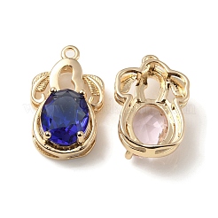 Латунь со стеклянными подвесками k9&nbsp;KK-C024-35KCG