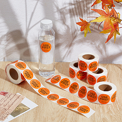 8 Rolle Papier-Klebeetiketten&nbsp;STIC-GO0001-03