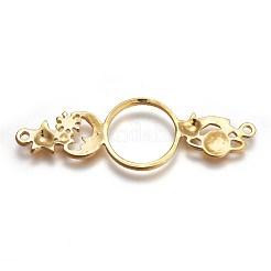 Liens en alliage de zinc&nbsp;PALLOY-WH0039-02G-A