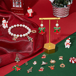 Подвески из сплава эмали 40шт 10 стиля ENAM-SC0003-67