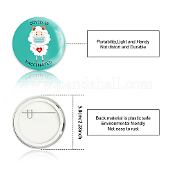 Брошь из белой жести&nbsp;JEWB-WH0012-036