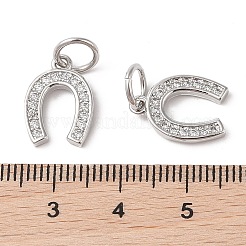 Покрытие стойки латунь микропаве прозрачные подвески из кубического циркония&nbsp;LS-ZIRC-P118-01P