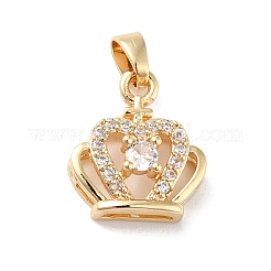 Покрытие стойки латунь микропаве прозрачные подвески из кубического циркония ZIRC-F128-03G