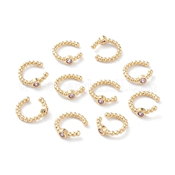 Серьги-манжеты из циркония EJEW-H109-01I-G