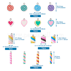 Кулоны из смолы и кулоны из полимерной глины ручной работы DIY-TA0008-75