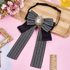 Галстук из полиэстера с бантом AJEW-WH0696-048