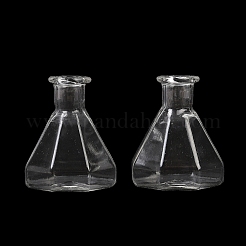 Прозрачные стеклянные контейнеры для шариков GLAA-G123-03