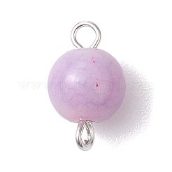 Непрозрачные стеклянные подвески-коннекторы с трещинами&nbsp;PALLOY-JF02852