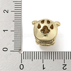 Латунные микропаве из прозрачного кубического циркония&nbsp;ZIRC-P119-05G