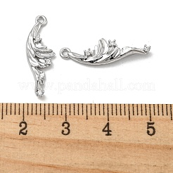 Латунные микропаве прозрачные подвески с фианитом&nbsp;KK-H460-27P