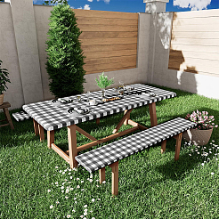 Funda de plástico para mesa y silla&nbsp;AJEW-GF0013-84A