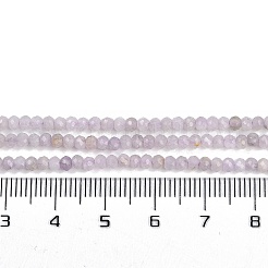 Нити бусин из натурального лавандового аметиста G-F782-A02-01