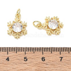 Ciondoli in ottone con pavé di zirconi chiari&nbsp;CU-CBA6305-15G