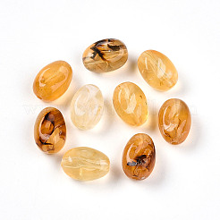 Прозрачные акриловые бусины X1-TACR-T028-38F