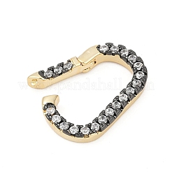 Латунные кольца из микро-паве циркония&nbsp;X-KK-U062-49G