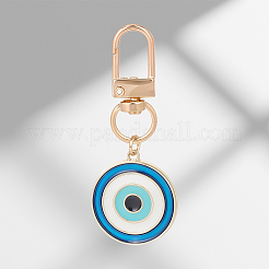 3 шт. подвеска из сплава с эмалью от сглаза&nbsp;HJEW-CP00037