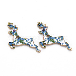 Emaille Anhänger Legierung&nbsp;ENAM-N055-017A-01-NR