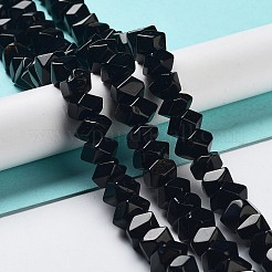 Природные обсидиана бисер нитей G-D091-A16