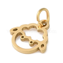 Anhänger aus Edelstahl 304&nbsp;STAS-L279-001G-12