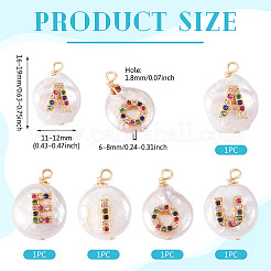 5шт 5 стиля подвески из натурального культивированного пресноводного жемчуга PEAR-TA0001-30