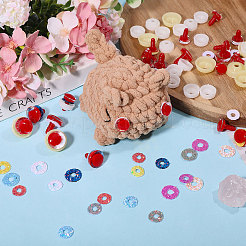 Sicherheitsaugen aus Kunststoff zum Basteln&nbsp;DIY-WH0899-737B