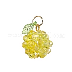 10 шт. 10-х цветные подвески из гальванического стекла&nbsp;PALLOY-MZ00861