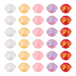 125 шт. 5-х цветные бусины из АБС-пластика&nbsp;KY-TA0001-33