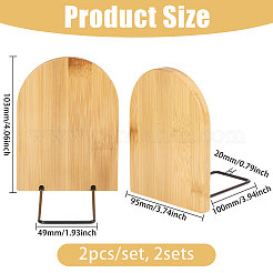 Деревянные подставки для книг ODIS-CA0001-30