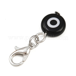 10 шт. подвеска-лэмпворк ручной работы от сглаза HJEW-JM04170-03