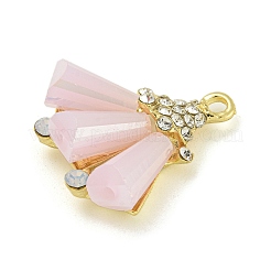 Стеклянные подвески из сплава с покрытием стойки&nbsp;FIND-M033-09A-01