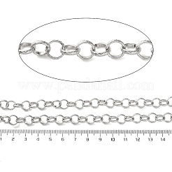 Цепи Figaro из нержавеющей стали 304 с текстурой CHS-S010-03P