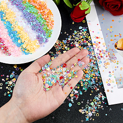 90 г 9 цвета блестки для нейл-арта с животными&nbsp;MRMJ-DC0001-13