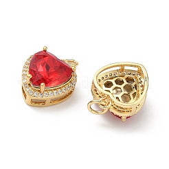 Латунные микро проложить кубического циркония подвески&nbsp;KK-C252-02A-G