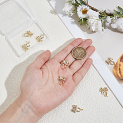 8шт латунные подвески&nbsp;KK-BC0014-43