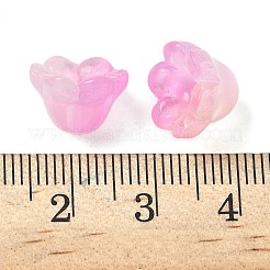 Прозрачные шапочки из стеклянных бусин&nbsp;X1-GLAA-B028-01A