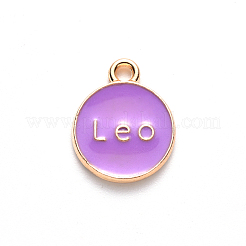 Pendentifs d'émail en alliage&nbsp;X-ENAM-S124-01A-01G